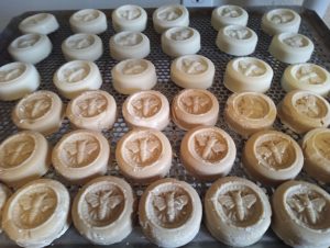 Small Bee Goat Milk Soap